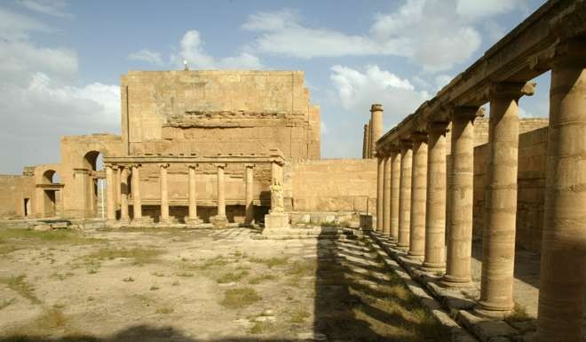 The ruins of Nimrud, as seen in 2003. The site has now been levelled by Islamic State militants. Photo: AFP