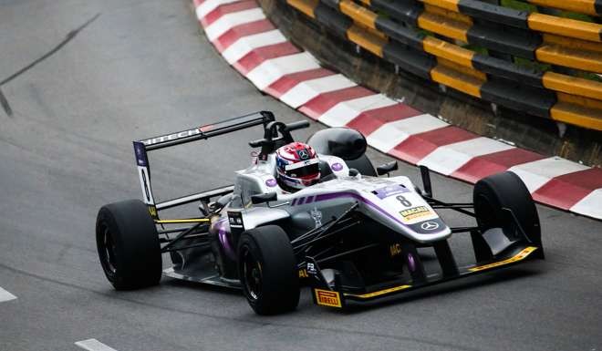 George Russell of Hitech GP competes for Suncity Group Formula 3 Macau Grand Prix - FIA F3 World Cup during 63rd Macau Grand Prix.18NOV16 SCMP/K. Y. Cheng