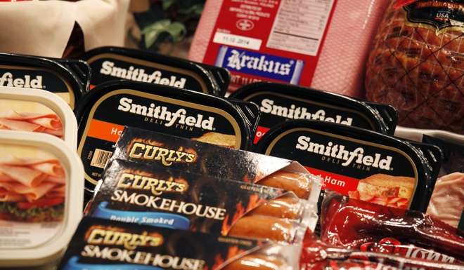 Smithfield Foods has seen business improve in the wake of expansion in the Chinese market. Photo: Reuters