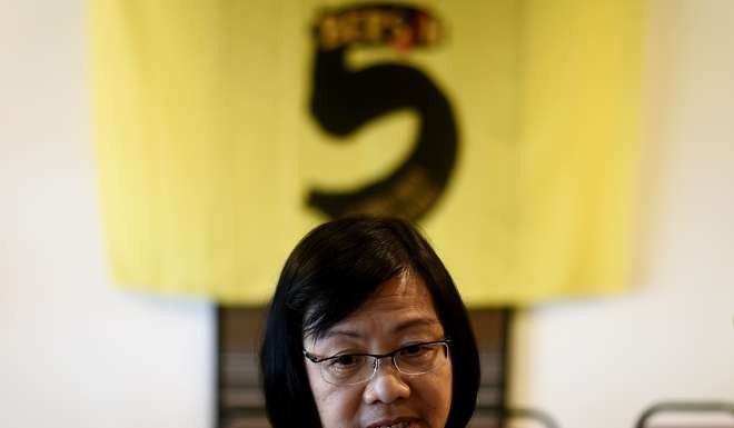Bersih leader Maria Chin Abdullah is being held under an anti-terrorism law. Photo: AFP