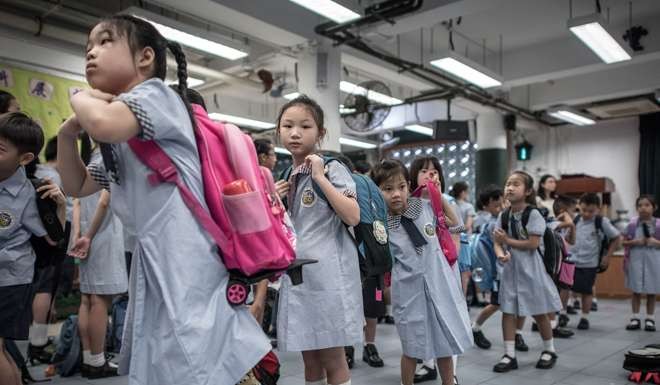 Demand for primary school places is set to increase with a revival in birth rates. Photo: AFP