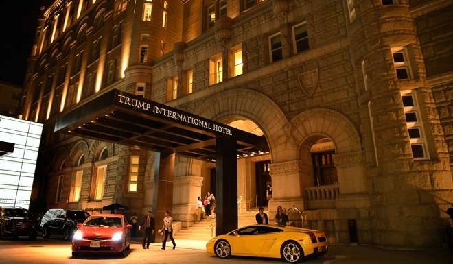 The Trump International Hotel in Washington D.C. Trump is right; there is no legal requirement that he should sell his business on entering the White House. Photo: Los Angeles Times/TNS