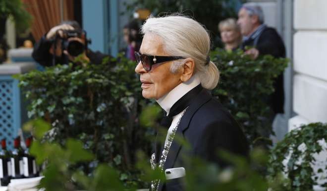 Karl Lagerfeld chose the French capital for the Chanel show to counter “the Paris bashing all over the world”. Photo: AFP