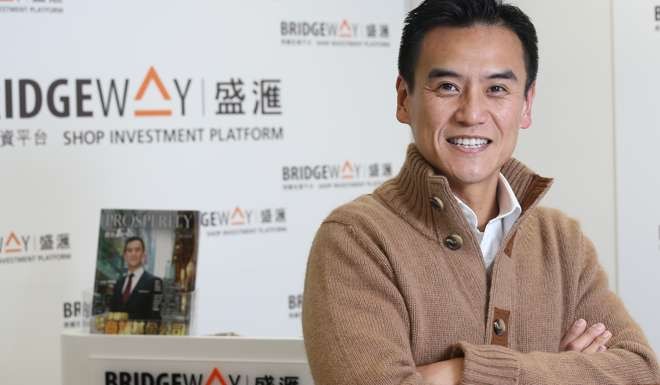 Bridgeway Prime Shop Fund Management founder Edwin Lee: “I have to make sure the final price for the property is 20 per cent below market value.” Photo: K. Y. Cheng