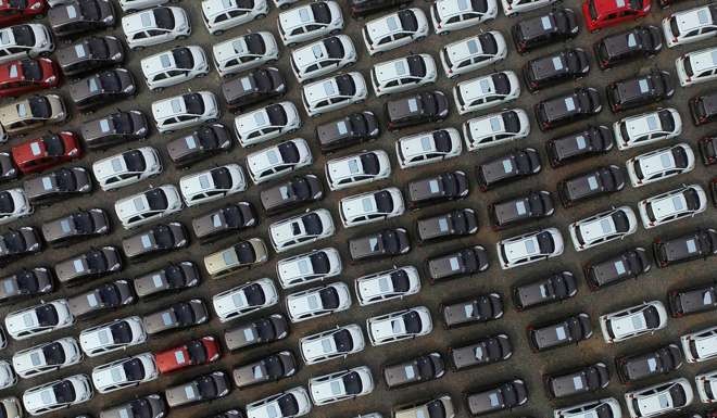 The sales tax on vehicles with 1.6-litre engines or smaller will be raised to 7.5 per cent on January 1. The government cut the 10 per cent purchase tax to 5 per cent in October 2015, amid sluggish sales and in an effort to cut emissions. Photo: Reuters