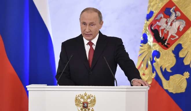 Russian President Vladimir Putin. Photo: AFP