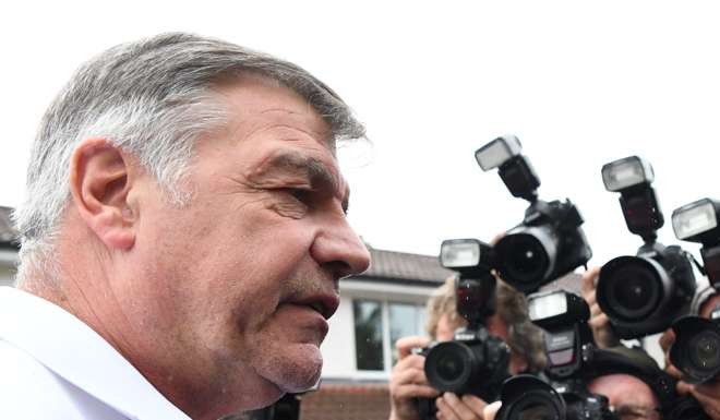 Former England coach Sam Allardyce left the team in disgrace after 67 days in charge. Photo: AFP