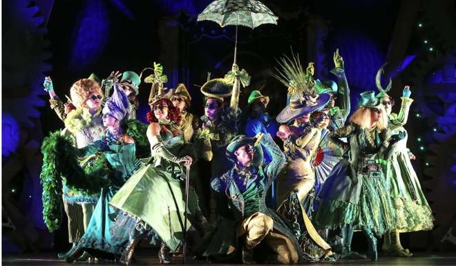 A scene from the musical Wicked. Photo: Rachel Cheung.