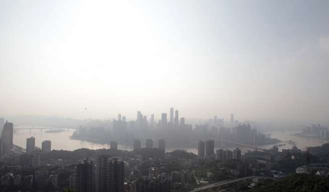 Chongqing is a municipality that straddles the upper Yangtze River. Photo: Simon Song