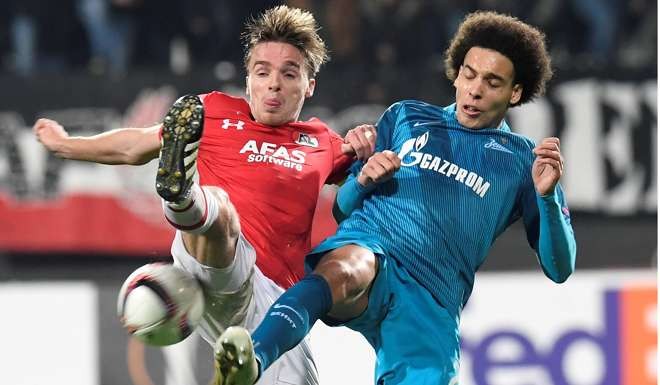 Axel Witsel said he had been faced by a difficult choice. Photo: Reuters