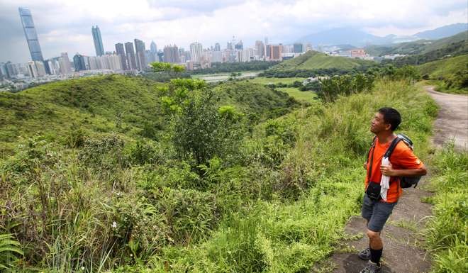 The site sits on Hong Kong’s border with Shenzhen. Photo: Dickson Lee