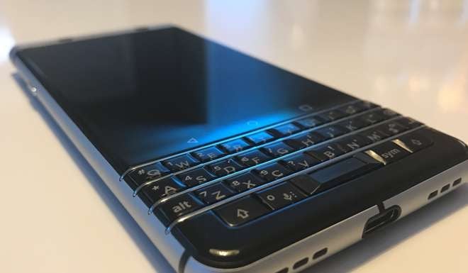 TCL’s strategy for BlackBerry handsets is to deliver a keyboard with meaning, CEO Nicolas Zibell says. Photo: Jamie Carter