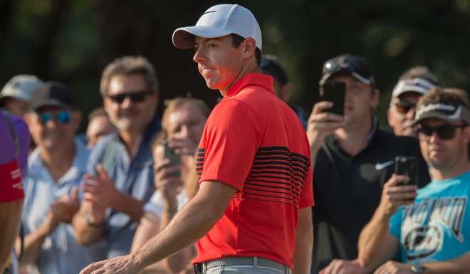 While disappointed, Rory McIlroy says it is not a bad way to start the season. Photo: AFP