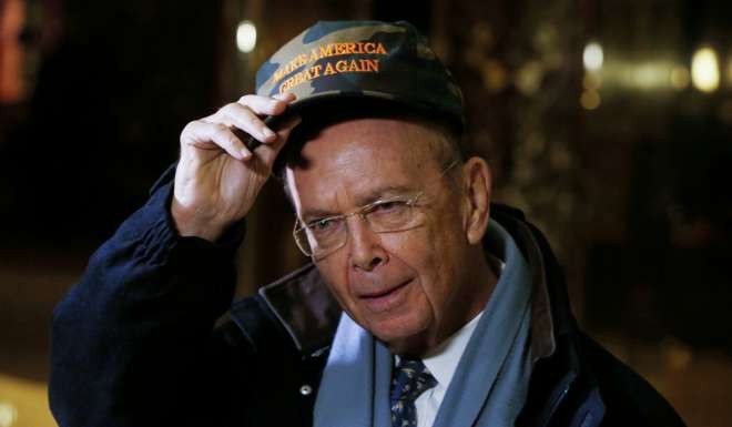 Billionaire investor Wilbur Ross is Donald Trump’s pick for commerce secretary. Trump has designated four policy bosses with purview over trade, and it will take time to sort out who among them speaks most authoritatively. Photo: Reuters