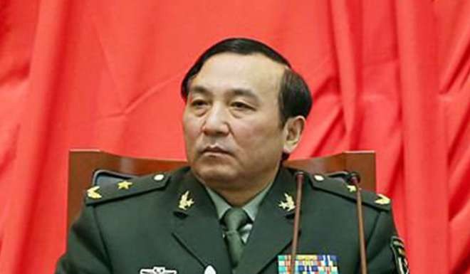 Zhu Shengling has been named political commissar of the People’s Armed Police. Photo: Handout