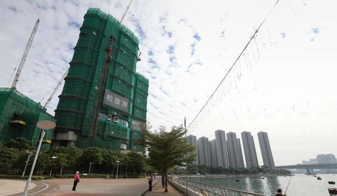 The Pavilia Bay residential housing project in Tsuen Wan. Photo: Dickson Lee