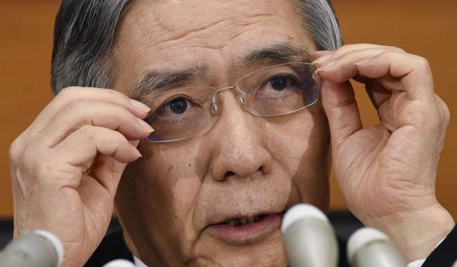 Bank of Japan (BOJ) Governor Haruhiko Kuroda. Photo: EPA