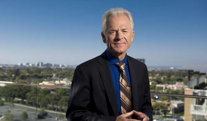 Peter Navarro, a top Trump economic adviser, accuses China of trade policies that undermine the United States. Photo: Orange County Register