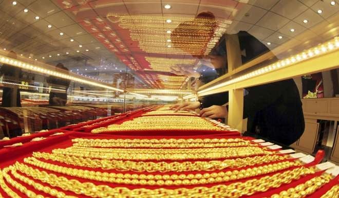Individual demand for gold would have been higher in China in December ahead of the Lunar New Year. Photo: Reuters