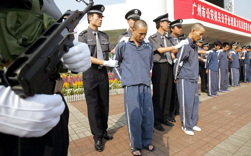 Смертная казнь в китае