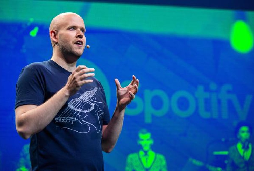 Daniel Ek, CEO and Founder of Spotify. Photo: Andrew Burton/Getty Images